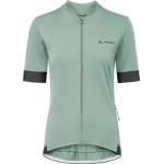 Vaude Дамска фланелка с къс ръкав за колоездене Vaude Women's Kuro Full-Zip Tricot II Cycling jersey - Dusty Fern - размер 42 (EU) (156-2124-0614)