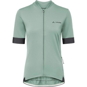 Vaude Дамска фланелка с къс ръкав за колоездене Vaude Women's Kuro Full-Zip Tricot II Cycling jersey - Dusty Fern - размер 42 (EU) (156-2124-0614)