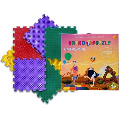Ortho Puzzle Модулен килим за игра Ortho Puzzle - Микс - Универсален