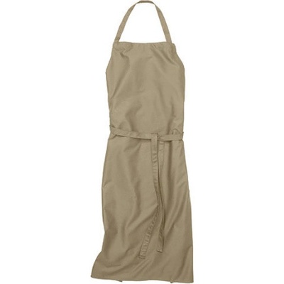 Cg Workwear Verona Dlouhá pracovní zástěra s laclem 01145-01 Khaki