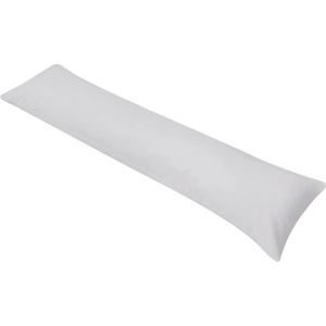 vidaXL Странична възглавница за тяло, 40x145 cм, сива (132971)