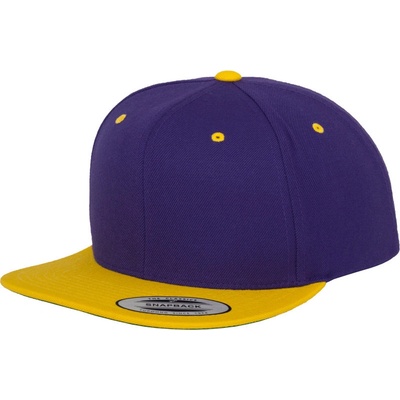 Flexfit Flexfit 6089M Snapback 6 panelová COT-556089x8599 Purpurová/zlatá