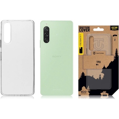 Pouzdro Tactical TPU Sony Xperia 10 V, transparentní – Zboží Živě