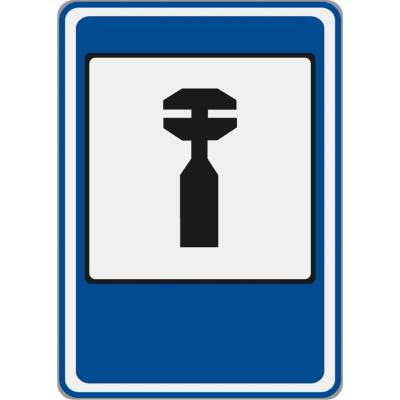 Dopravní značka IJ8 Opravna