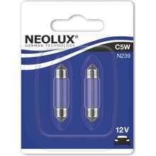 Neolux C5W 12V 5W SV8,5-8 sufitka 2 ks N239-02B