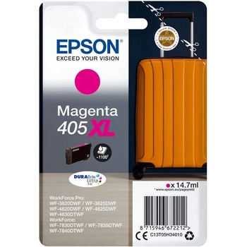 Epson 405XL DURABrite Ultra Ink Magenta мастилена касета 14, 7 мл (C13T05H34010)