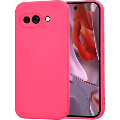 Techsuit SoftFlex Google Pixel 9a žiarivo ružové (Hot Pink)