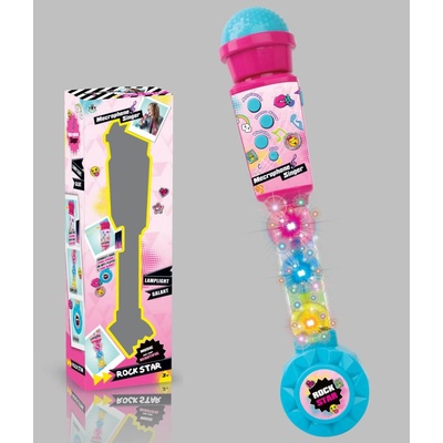 Armtoys ДЕТСКИ ГОЛЯМ МИКРОФОН СЪС СВЕТЕЩА ДРЪЖКА