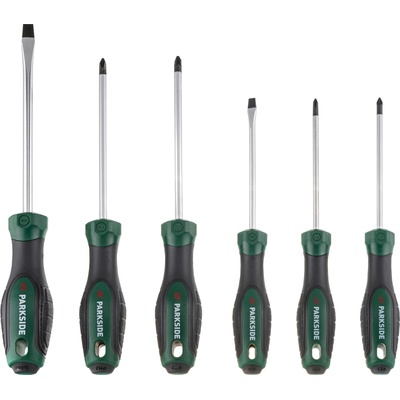 PARKSIDE Sada šroubováků / Sada nástrčných klíčů a šroubováků, 6dílná (sada šroubováků) – Hledejceny.cz