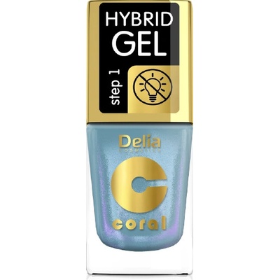 Delia Cosmetic 111 tyrkys Lak Hybrid gel 11 ml