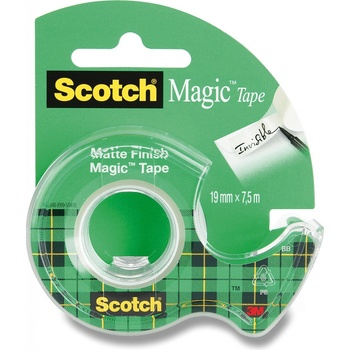 3M Scotch Magic Invisible s odvíječem 19 mm x 7,5 m