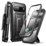SUPCASE Противоударен Калъф за Google Pixel 10 Pro XL, Supcase Unicorn Beetle Pro, Черен (843439158573)