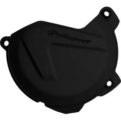 POLISPORT kryt spojkového víka KTM XCF/SXF 250/350 13-15, EXCF/XCW 12-16 HUSQVARNA FC 250/350 14-15, FE250/350 14-16, barva černá