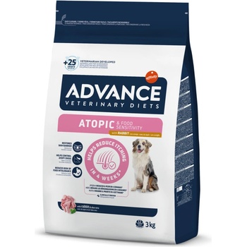 Advance Veterinary Diets Dog Avet Dog Atopic Medium / Maxi králik 3 kg