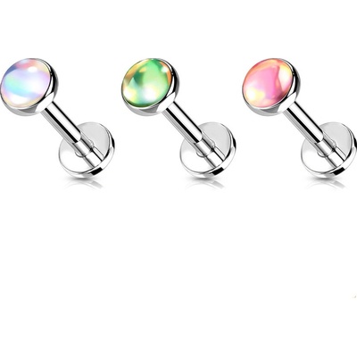 Šperky4U labreta piercing do brady LB1096-P