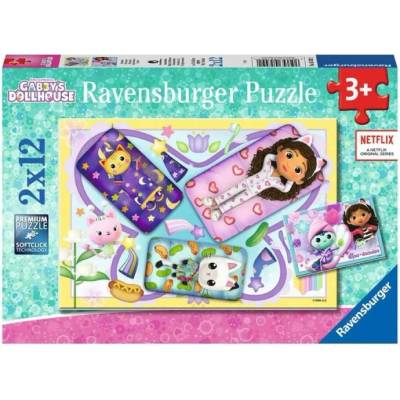 Ravensburger Puzzle Ravensburger Gabby's Dollhouse 2x12pc (10105709)