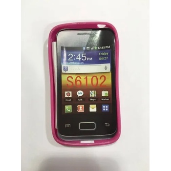 Image 1 of Samsung Силиконов калъф за Samsung Galaxy S6102 Y Dous розов