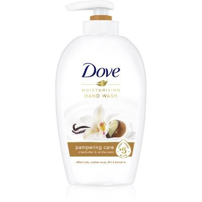 Dove Purely Pampering Shea Butter tekuté mýdlo s pumpičkou bambucké máslo a vanilka 250 ml