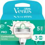 Gillette VENUS PRO ComfortGlide Sensitive, резервни ножчета за бръснене, 3 бр