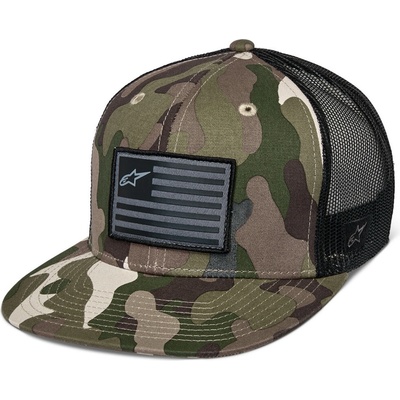 ALPINESTARS FLAG FLAT zelená camo/čierna