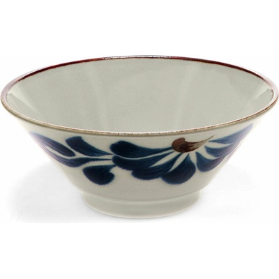 Rex London Flower porcelánová ramen miska Modrá béžová 900 ml