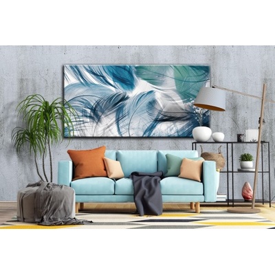Divio Obraz na plátně peří, vzor 41250 Velikost: 60x120 cm