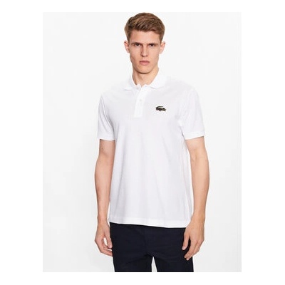 Lacoste Тениска с яка и копчета PH7057 Бял Regular Fit (PH7057)
