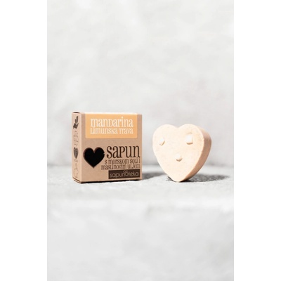 Sapunoteka Soap Sea Salt Mandarin & Lemongrass mýdlo 125 g