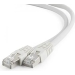 Gembird RJ45 CAT6 FTP - Кабел за данни RJ45 CAT6 FTP M/M 0, 5 м бял PP6-0.5M/W (PP6-0.5M/W)