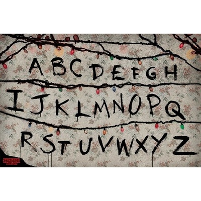 Plagát, Obraz - Stranger Things - R, U, N, 91.5 × 61 cm
