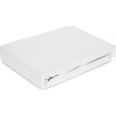 Eurofirany jersey prostěradlo JERS4 krémové 220X240x30