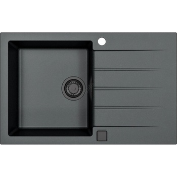 Alveus 1148159 - Кухненска мивка CADIT 79x50 см гранит/черен (AV0018)