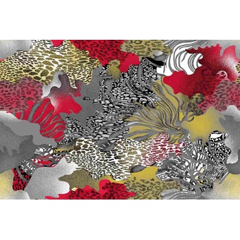 DIMEX ART s. r. o Флизелинов фототапет абстрактни цветя 375 x 250 см