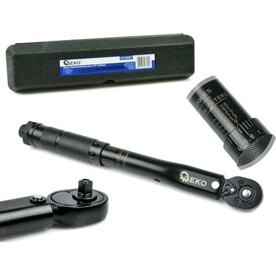 Geko momentový klíč 1/4" 5-25Nm Black HD G10067
