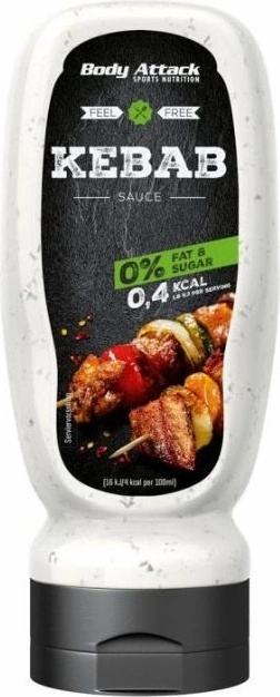 Body Attack Kebab Sauce 320 ml