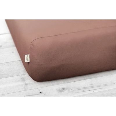 Darré jersey prostěradlo karamelové 90x200x20