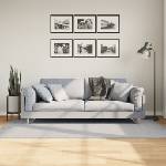 vidaXL Килим HUARTE с къс косъм, мек и миещ се, сив, 100x200 см (375074)
