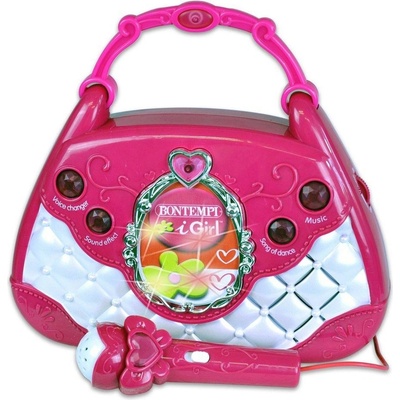 Bontempi Hudobná taška s mikrofónom I GIRL