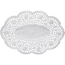Wimex Dekoračná krajka PAP okrúhla biela 30cm 100 ks