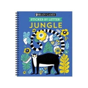 Brain Games - Sticker by Letter: Jungle | Brain Games, New Seasons (ISBN: 9781645589372)