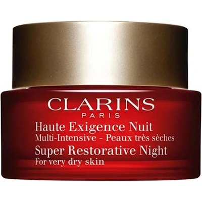Clarins Super Restorative Night Cream нощен крем против стареене за много суха кожа за жени 50 мл