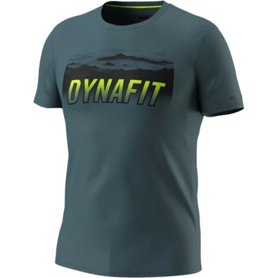 Dynafit Transalper Graphic Shirt tmavo šedá