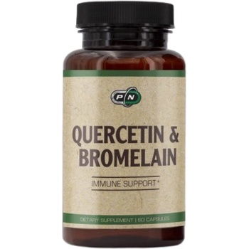 Image 1 of PURE Nutrition USA Quercetin and Bromelain [60 капсули]
