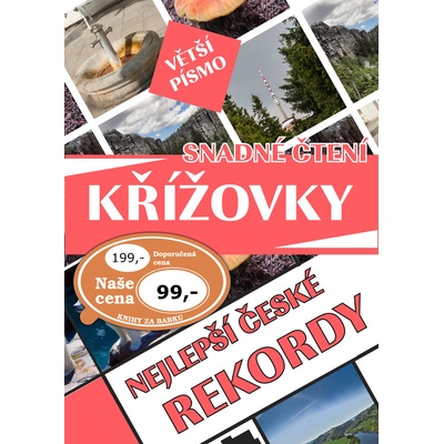 Křížovky Nejlepší české rekordy - Bookmedia