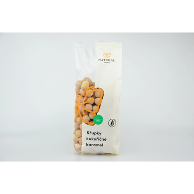Natural Jihlava Křupky kukuřičné karamel Natural 140 g