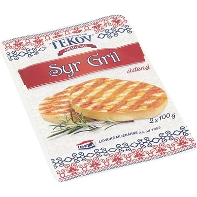 TEKOV SYR NA GRIL A VYPRÁŽANIE údený 2 x 100 g