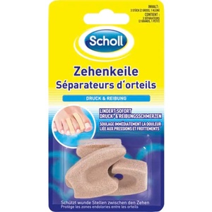 Scholl Разделители за пръсти - 3 Броя