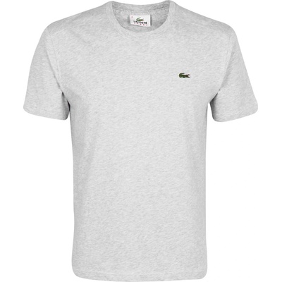 Lacoste Тениска Lacoste Embroidered Logo T Shirt - Light Grey CCA