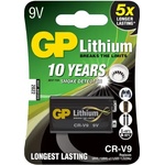 GP Batteries Литиева батерия gp crv9 9v 1бр. блистер /за детектори на дим/ (gp-bl-crv9-u1) - xtreme