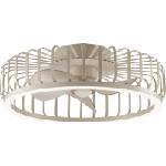 Brilliant - LED таванно осветително тяло с вентилатор CAPO LED/36W/230V бежово + дистанционно управление (BI0480)